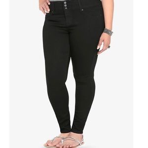 Torrid Denim Black Jeggings